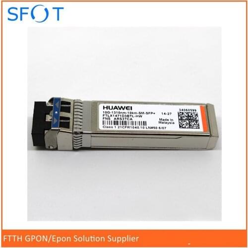 Huawei FTLX1471D3BTL-HW 10G-1310nm-10km-SM-SFP + 10G single-mode SFP module