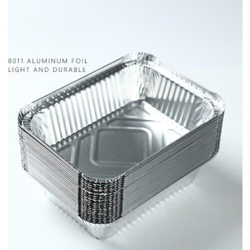 20pc Aluminum Foil Grill Drip Pans For Bbq Grills Roasting Household Baking Recyclable Grill Catch Tray Outdoor Indirect Cooking