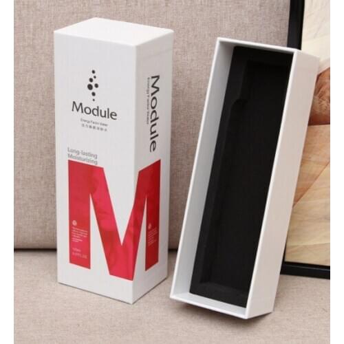 Easy Transportation White Flat Folding Ribbon Gift Box for Dress Packaging ---DH11443