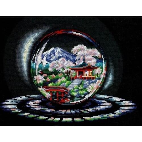 Hot Needlepoint Spheres of Desires Cross Stitch Embroidery Border Designs with 100% Cotton Floss & Free Shipping for Home Decor