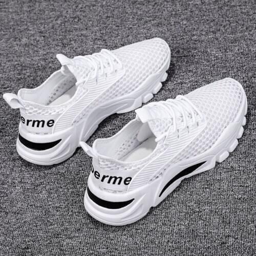 Mens shoes 2020 new mesh mens casual shoes comfortable lightweight breathable walking sports shoes Tenis Feminino Zapatos