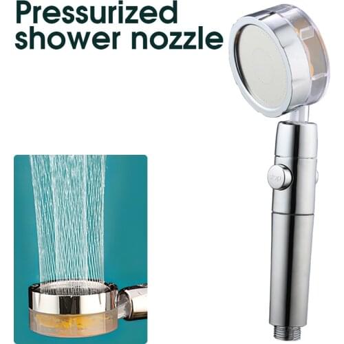 2021 High-Pressure Fan Shower Head Water Saving Spray Shower Head 360 Rotated Rainfall Shower Head Bathroom 360-degree Rotatable