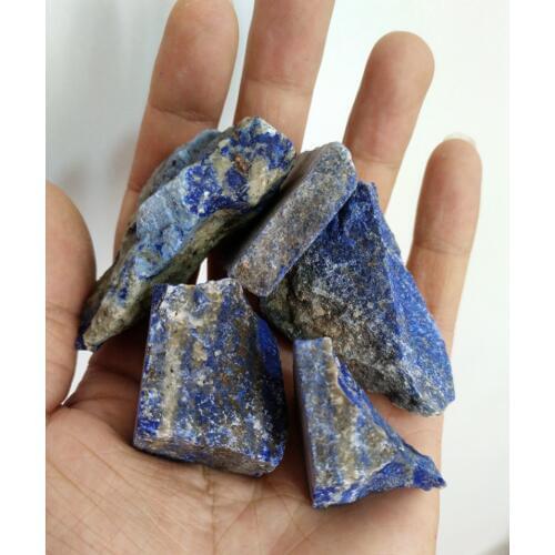 1lb (450g)Bulk Rough lapis lazuli Raw Stone materials healing stone for warping Cabbing,Cutting, Lapidary, Tumbling Reiki 1