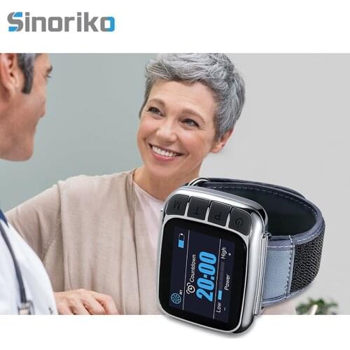 808nm 650nm Therapy Pain Relief Laser Device Medical Laser Watch Therapeutic Control Diabete Hypertension Acupuncture Laser