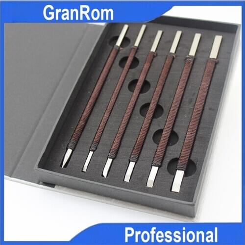 Alloy Carving Knife Carved Stone Knife Handmade Seal Stone Lettering Stone Carving Tool Set 3pcs 6pcs 9pcs Handheld Woodworking