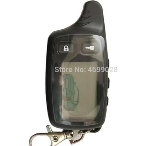 TW-9010 LCD Remote Control key for Tomahawk TW9010 Tomahawk TW 9010 Two way car alarm system Russian Tomahawk TW-9010 keychain