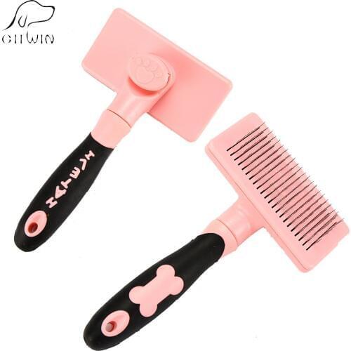 Dog Combs Pets Cat Grooming Comb For Dogs Remover Hackle for Cats Hair Comb Pet Cleaning Tool Deshedding Brush For Dogs ZX0008