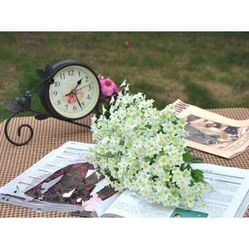 Factory outlets] small hexagonal Artificial flowers simulation flowers manufacturers wedding housewarming opening with flowers