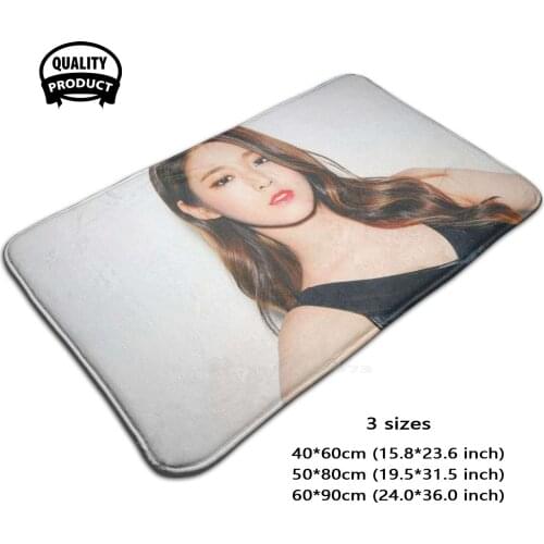 Seolhyun Aoa Soft House Family Anti-Slip Mat Rug Carpet Seolhyun Aoa New Hot Music Cartoon Party Night Us Band Electro