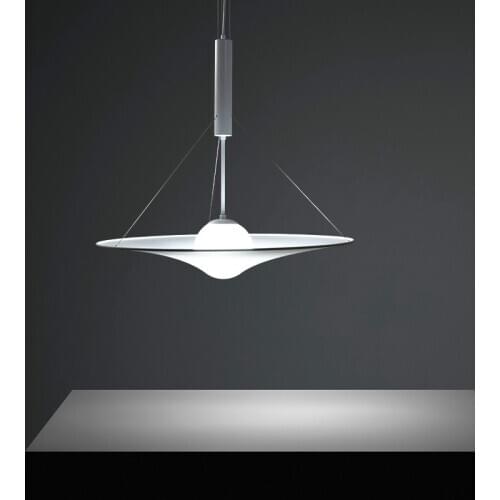 Led living room bedroom chandelier simple post-modern bedside lamp Nordic Denmark / white / restaurant bar cafe chandelier
