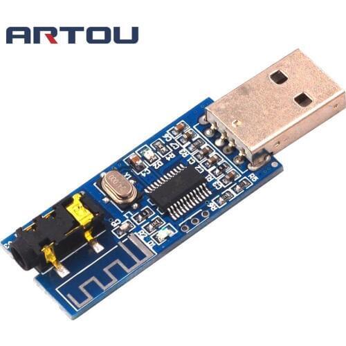 USB Bluetooth 4.0 Audio Receiver Wireless Module Bluetooth Voice Player With Decoding Amplifier Function LED Indicator Board