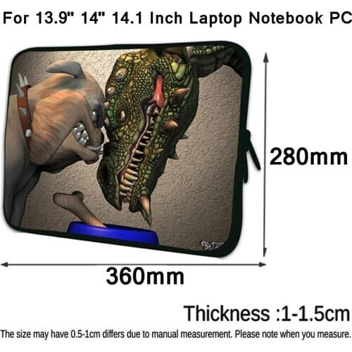 2020 Vogue Gfit Giving Soft Sleeve Carrying Cover Case 13.9/ 14.1/ 14 Inch Laptop Pouch Mens Boys Briefcase Handle Neoprene Bags