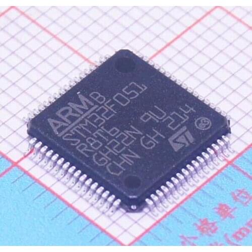 5/PCS NEW Brand New & Original Chip Stm32f051 Patch LQFP-64 Embedded Microcontroller