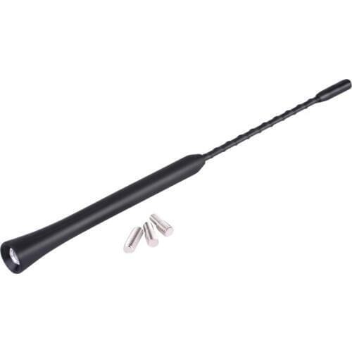 9 Inches Car Radio Antenna Replacement Anti Noise Beesting Aerial FM Radio Antenna with Screws Anti Noise Aerial Car Styling