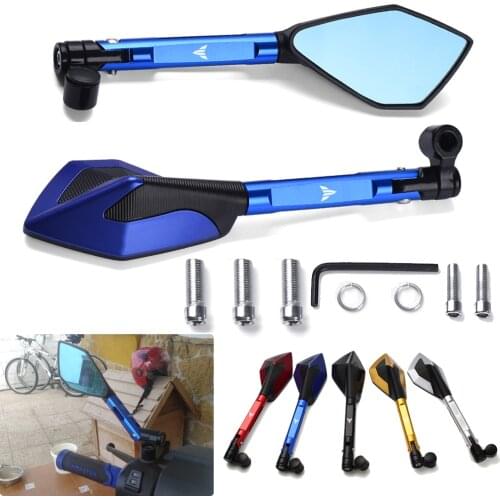 For YAMAHA MT09 MT07 FZ09 FZ07 MT125 MT25 MT10 MT03 MT01 Motorcycle CNC Aluminum Mirrors Moto Rearview Mirrors Side Mirrorsr