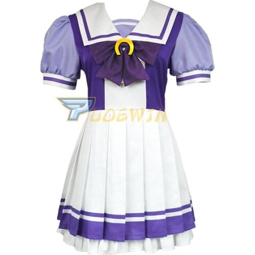 Anime Uma Musume Pretty Derby Tokai Teio Cosplay Costume Sailor Elegant Dress Uniform Costume