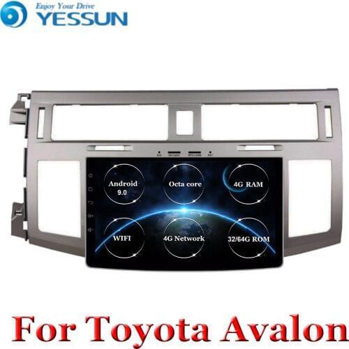 Android 9 Octa core Car multimedia Palyer For TOYOTA AVALON 2006 2007 2008 2009 2010 9" GPS Navigation Support DAB+ OBDII SWC