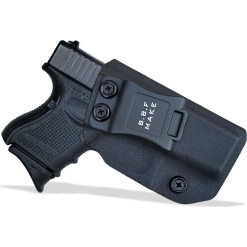 B.B.F Make IWB Tactical KYDEX Guns Holster Fits: Glock 26 27 33 Inside Concealed Carry Waistband Pouch Pistola Case Accessories