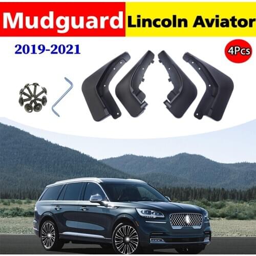 Mudflaps FOR LINCOLN AVIATOR Mudguards Splash Mud Flap Guard Car Accessories Auto Styline Front Rear 4pcs