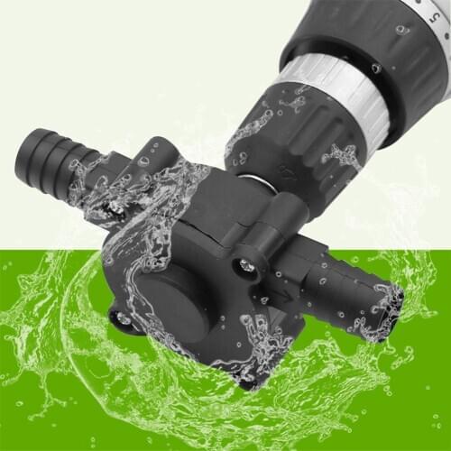 Household Portable Electric Mini Drill Pump Diesel Oil Fluid Water Pumps Fish Pond Aquarium Water Pump Tank Fountain