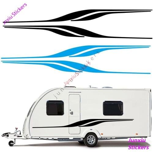 Hot Sell Car Sticker Self-adhesive Car Accessories for Truck Sides Vinyl Creative Sticker Caravan RV Door / Body Decals /Hood