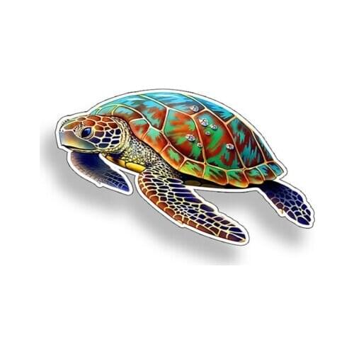 Sea Sticker Colorful Vinyl Car Laptop Cup Window Bumper Cooler Auto Decal