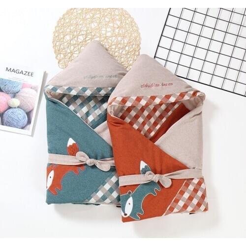 Muslin Baby Swaddle Wraps Newborn Blanket Baby Swaddler Envelope Bags Cotton Infantil Receiving Blankets Sleeping Bag Stroller