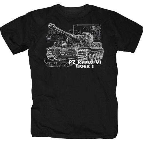 Tiger Tank Honour German Reich Army T-Shirt Cotton O-Neck Short Sleeve Mens T Shirt New Size S-3XL