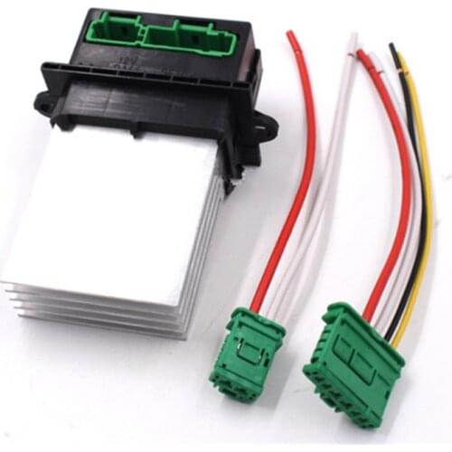 Air Conditioning Blower Resistor/Connector/Wire for Citroen Renault Megane Scenic Clio PEUGEOT 207 607 6441 L2 6441L2 7701048390