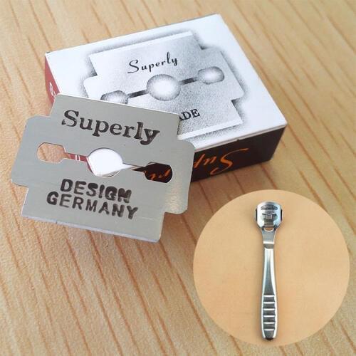 10Pcs Stainless Steel Replacement Blades Fits ALL Corn/Callus Shaver 2.5x2.2cm Practical