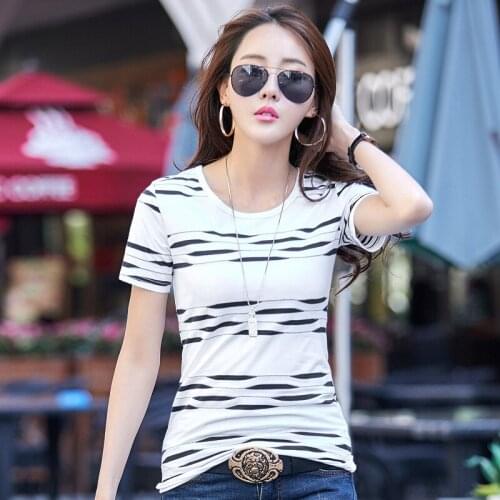 Tops T Shirt Women Short Sleeve Tshirt Blue fuchsia