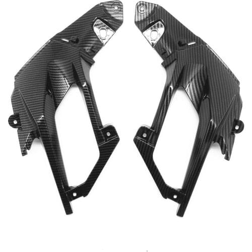 Carbon Fiber Pattern Gas Tank Air Intake Vent Fairing Carbon Fiber For Kawasaki Ninja 400 2018-2020