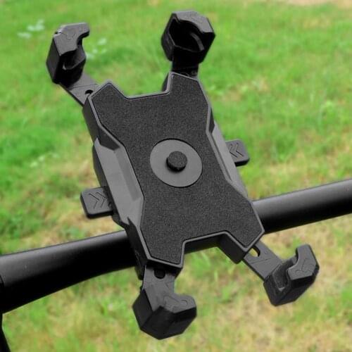 Universal Bike Phone Holder 360 Rotation Motorcycle Bicycle Mobile Handlebar Clip Cell Phone Stand Holder Bracket