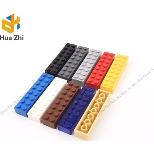 Building Blocks Parts 93888 / 3007 8PCS Brick 2 x 8 LEGOING MOCS Education