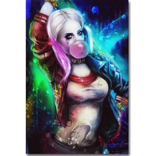 5D DIY square/round Diamond Painting Harry Quinn Cross Stitch Diamond Embroidery Pattern Rhinestone home decor J0650