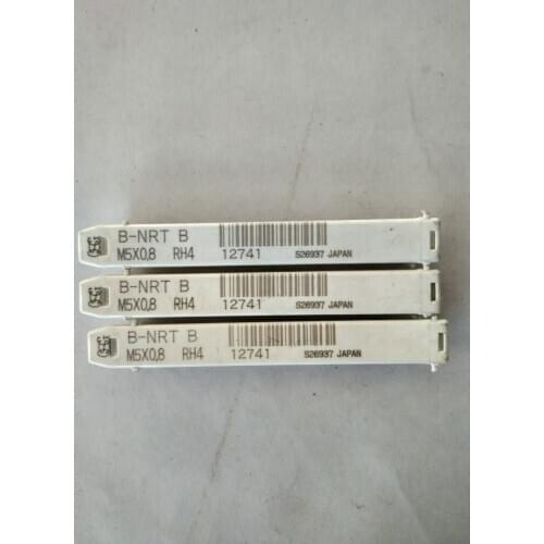 9PCS THREADING TAPS B-NRT B M 5X0.8 RH4 12741