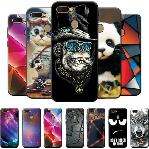 Case For OPPO AX7 Case For OPPO AX7 AX 7 A X7 Cool Case For OPPO AX7 Silicone Protective Case Cover on OPPO AX7 Phone Bumper 6.4