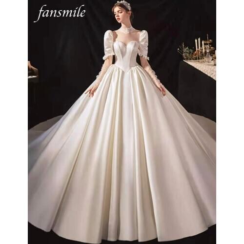 Women's Dresses With A Train Fansmile China