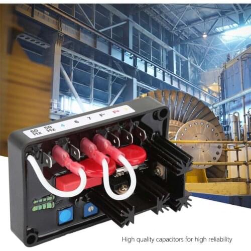 Generator controller AVC63-4 Input 190-240VAC Automatic Engine Voltage Regulator AVR Generator Accessories Generator Parts and