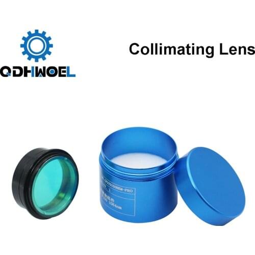 Laser Collimating Focusing Lens Dia.37mm with Lens Holder for Precitec Fiber Laser Cutting Head Lens Collimator