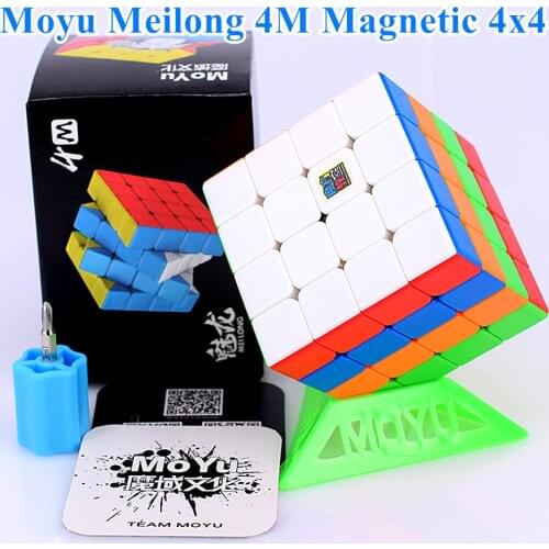 Moyu meilong M magnetic 4x4x4 magic cube 4x4 speed cube meilong 4M magnet 4x4x4 cubo magico 2x2x2 3x3x3 puzzle cube 5x5x5