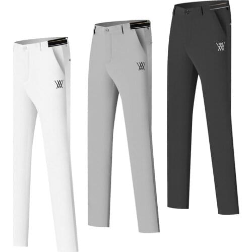 2021 New Golf Pants Mens Breathable Quick-Dry Sweat Pants Spring Summer Casual Sports Pants