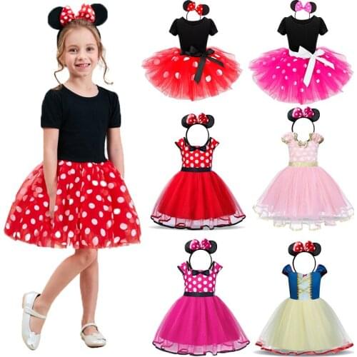 Toddler Girls Dress Cute Dress For Kids Cosplay Costumes Children Party Birthday Clothes Princess Dresses For Girls