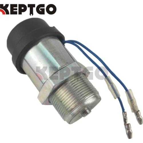 Fuel Shutoff Stop Solenoid 12V For Mitsubishi K3B K3E K4D S3L S3L2Y1 30A87-00060