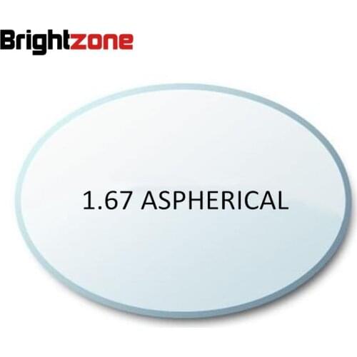 Fill a prescription 1.67 Aspheric UV CR-39 AR High Index Prescription Myopia lens eyeglasses lenses myopia/astigatsim/presbyopia