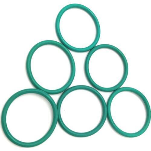 100piece/Size:36mm*28mm*4mm/FKM o ring seal dichtung green Gasket of motorcycle part/consumer product