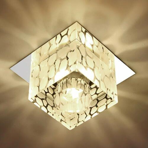 5W Modern Crystal LED Ceiling lamp Fixture For Indoor Lamp Surface Mounting Ceiling Lamp crystal celling light