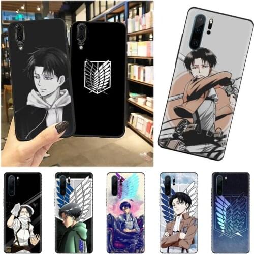 Japanese Anime attack on Titan Phone Case For Huawei honor Mate mate P 10 9X 10i 20 30 40 y7 pro p smart 2019 lite