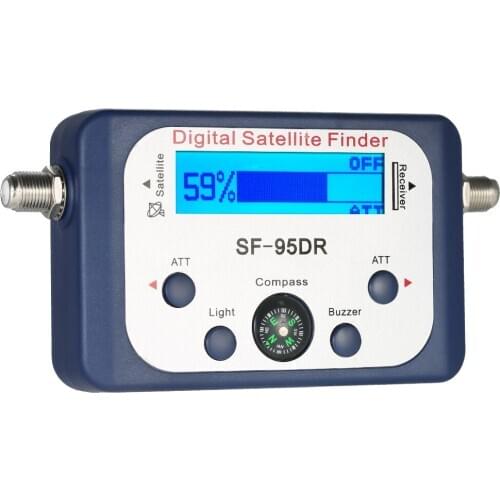 4 types Original Digital Satellite Signal Finder Satellite Signal Meter Mini Digital Satfinder with LCD Display & Compass