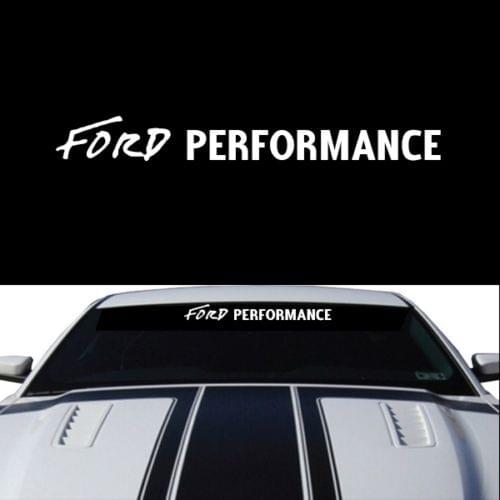 For Ford Performance Text Windshield Banner Vinyl Decal Window Sticker Racing